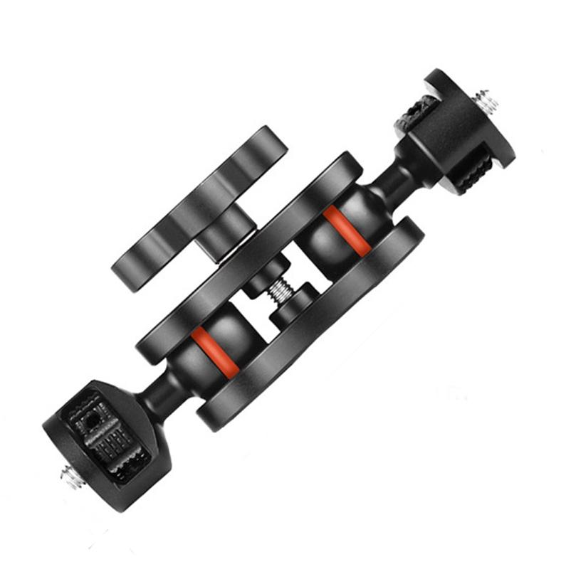 MA-113 Black Magic Arm Bracket Mount with 1/4 Inch Ball Head