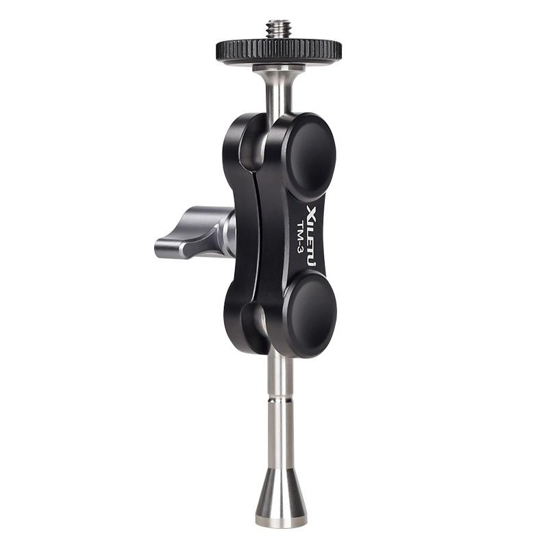 XILETU TM-3 Magic Arm Dual Ballhead Camera & Monitor Mount