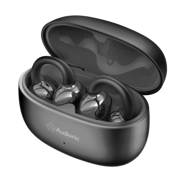 Audionic Aircuffs Open-Ear Wireless Earbuds with 50H Playtime