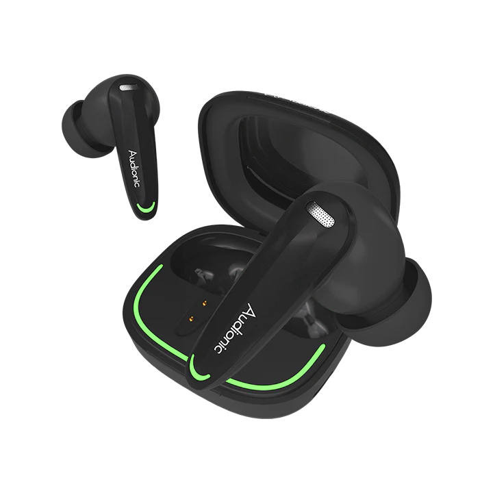 Audionic Airbud 735 ION Wireless Earbuds with Quad Mic ANC
