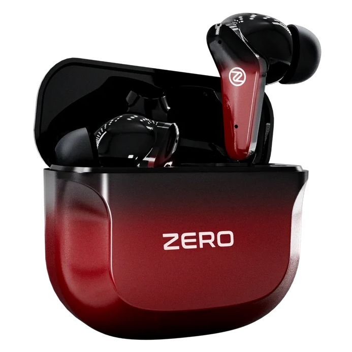 Zero Quantum Wireless Earbuds with ANC and Quad Mic ENC