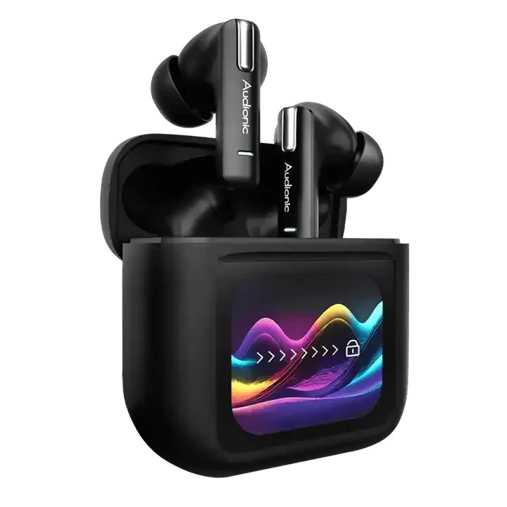 Audionic Trance Airbud 810 Wireless Earbuds with LCD ANC