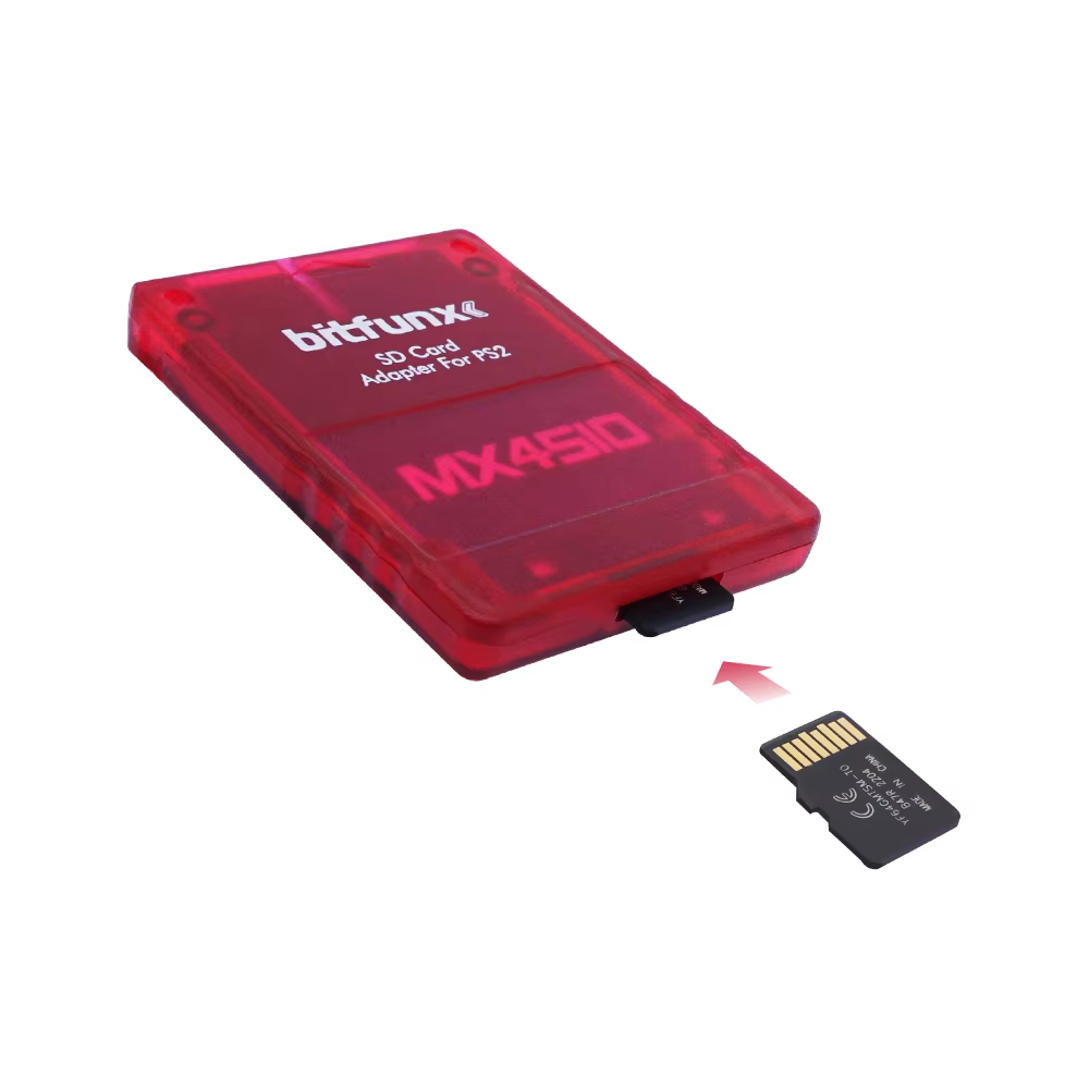 BitFunx MX4SIO SIO2SD Card Adapter for PS2 Console