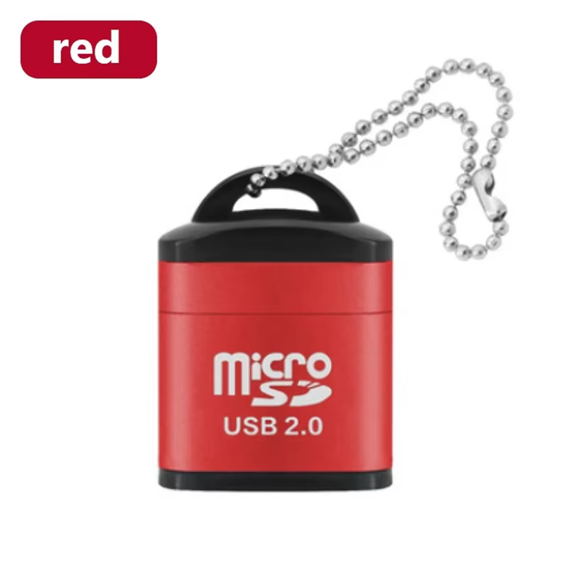Mini USB 2.0 Micro SD/TF Card Reader Adapter for PCs