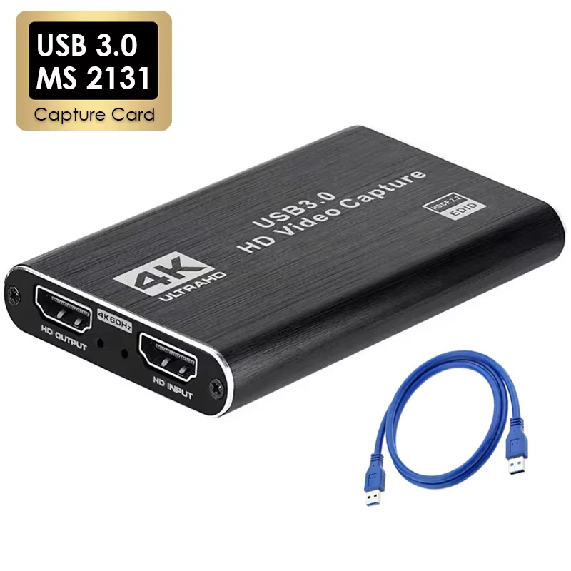 4K USB 3.0 Video Capture Card 1080P 60Hz Recorder
