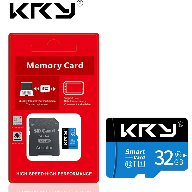KRY Micro SD Card 32GB 64GB 128GB Class 10 Storage