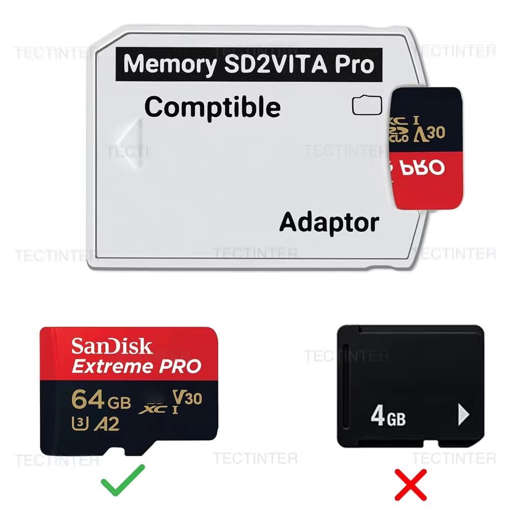 SD2VITA 6.0 Micro SD Adapter for PS Vita 1000/2000 PS TV