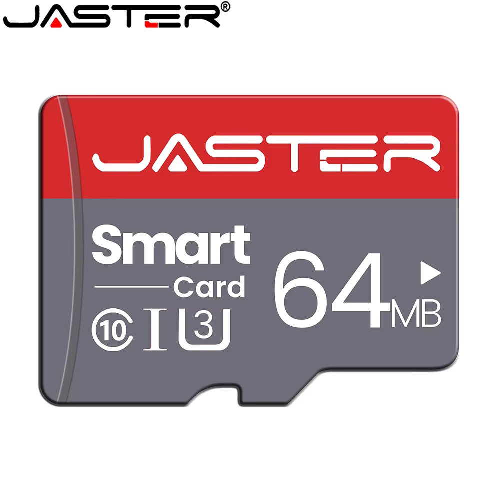 JASTER Micro SD Memory Card with SD Adapter 64MB-512MB