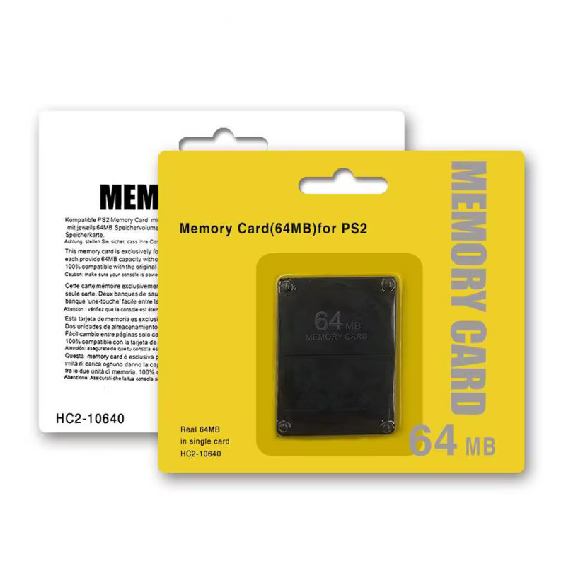 PS2 Memory Card Expansion 64/128/256MB Flash Storage