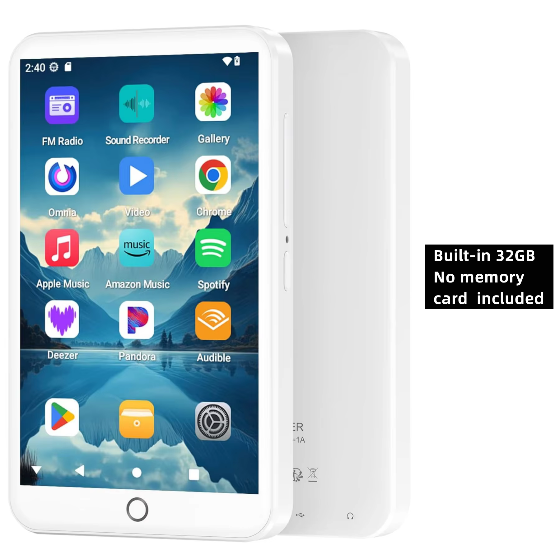Android 13 MP3 Player 32GB/96GB with Bluetooth WiFi