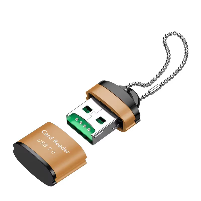 USB 2.0 Micro SD/TF Card Reader USB Adapter for Laptop