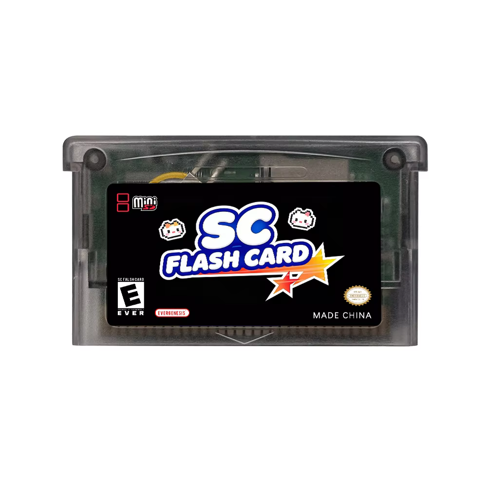 5000 in 1 SCFW V2.0 Mini GBA FlashCard with 8GB TF Adapter