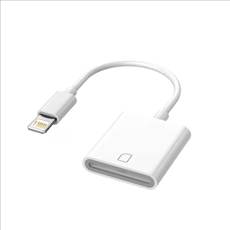 iPhone TF SD Card Reader Adapter Lightning OTG