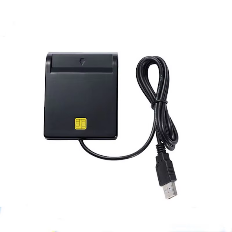 Portable USB 2.0 Multi-function Card Reader for DNIE ATM CAC IC ID SIM