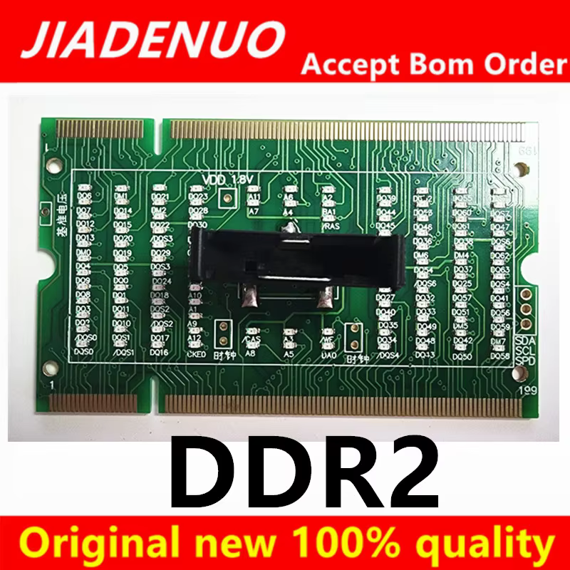 Diagnostic SDRAM SO-DIMM Pin Out Notebook LED Tester Card