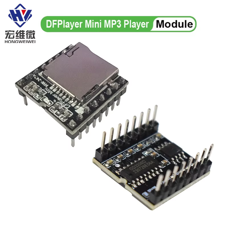 DFPlayer Mini MP3 Module V3.0 with TF Card and U Disk Support