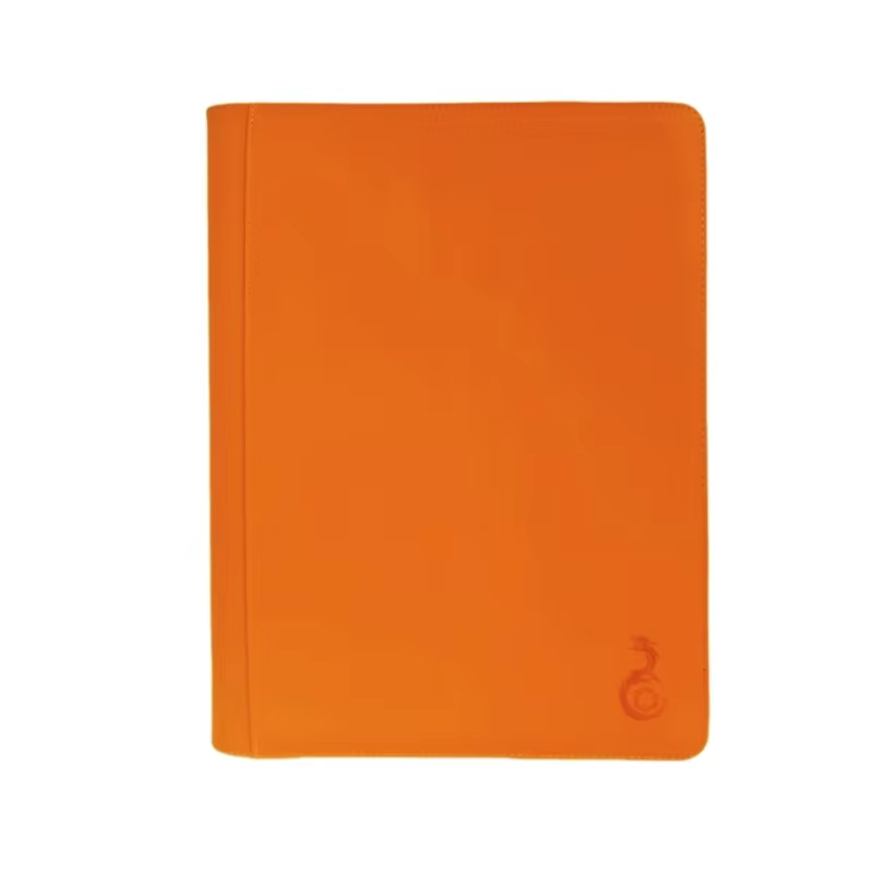 16-Pocket Card Binder Holds 1024 Cards Black