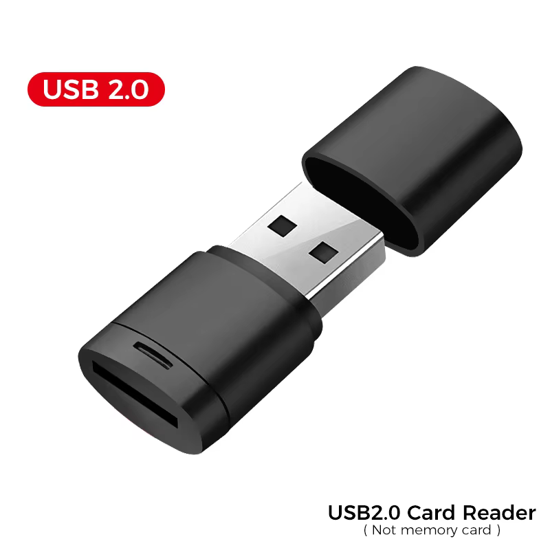 2 in 1 USB 3.0 and 2.0 Micro SD Card Reader Adapter