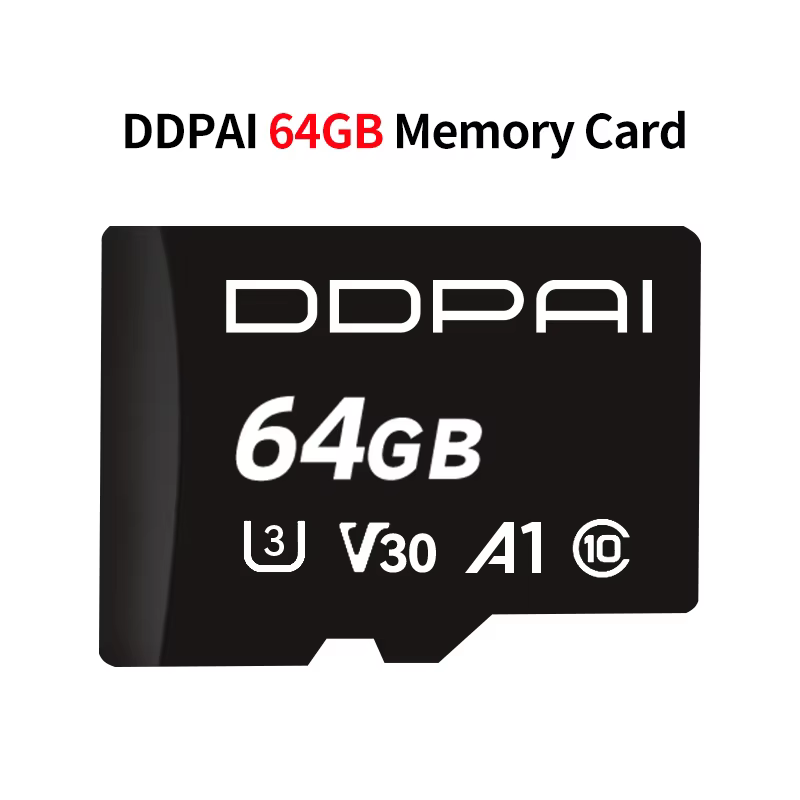 ddpai Dash Cam Memory Card 64GB 128GB High Speed Class 10