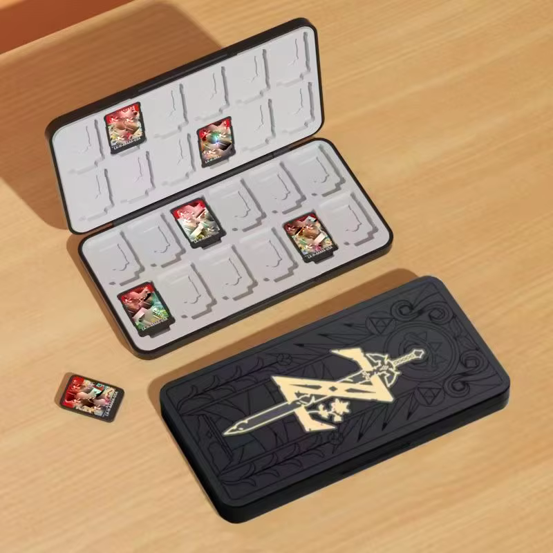 Magnetic Hard Shell Case for 24 Game Cards Nintendo Switch