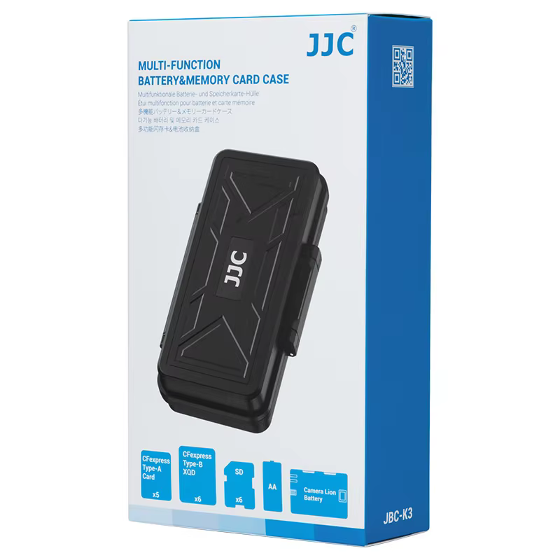 JJC Multi-Function Camera Battery and Memory Card Case