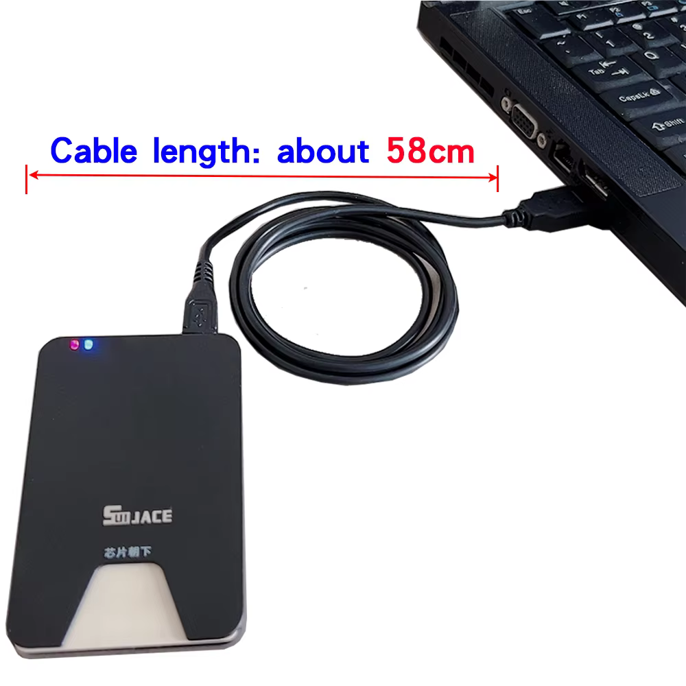 USB Smart Card Reader for Bank & ID Cards Windows Compatible