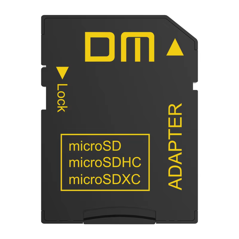 DM SD-T2 MicroSD to SD Card Adapter Supports 2TB