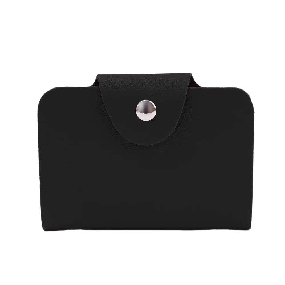 24 Slot PU Card Holder Organizer Wallet