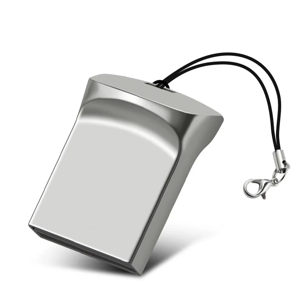 Mini Metal USB 2.0 Flash Drive 4-128GB Portable Storage