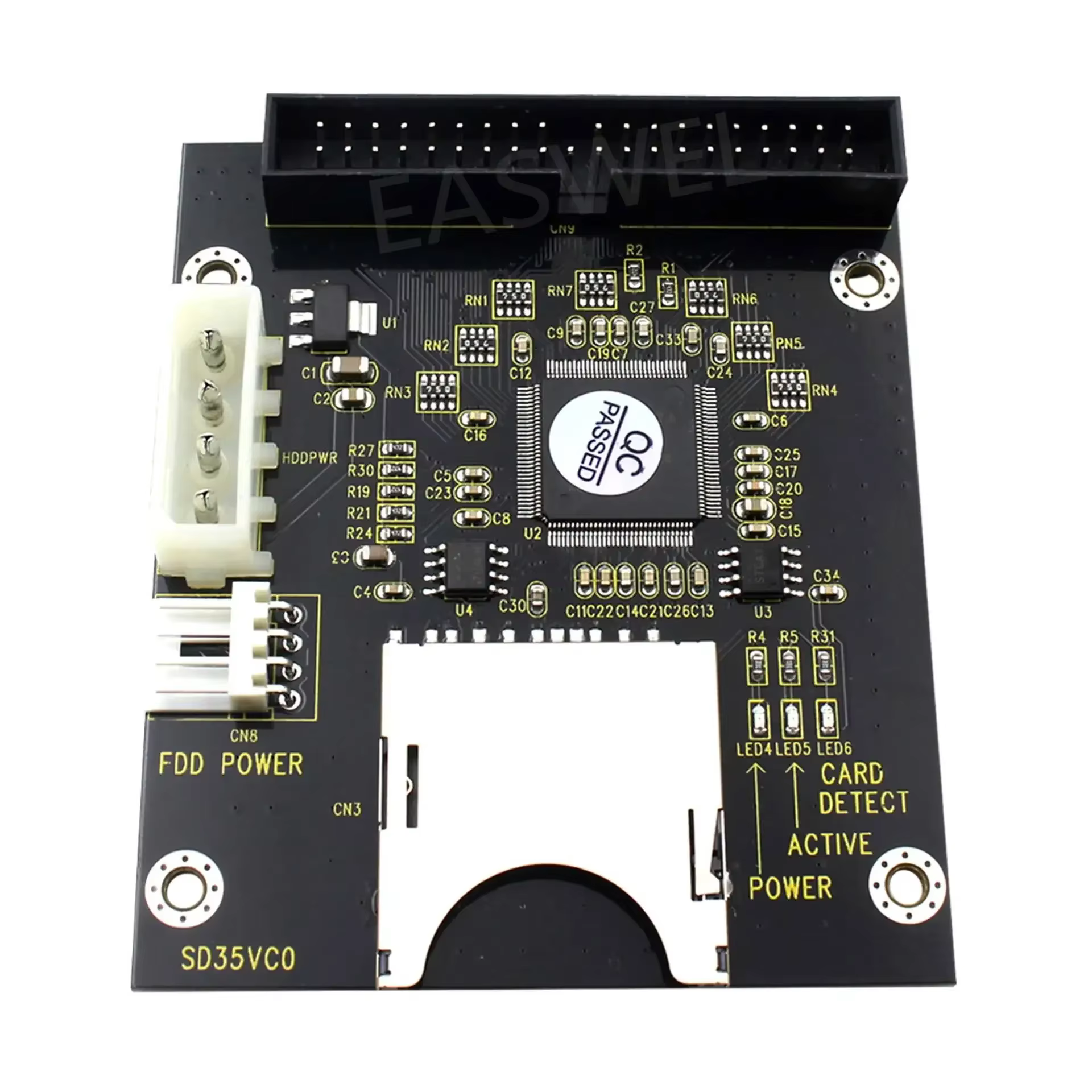 5V SD Card to IDE 3.5" 40 Pin Adapter Board Module
