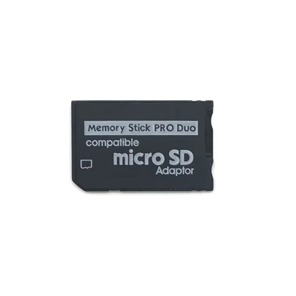 Memory Stick PRO Duo Adapter for Sony PSP with Micro SD Support