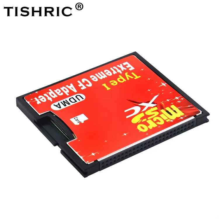 TISHRIC Micro SD to Compact Flash Type I Adapter