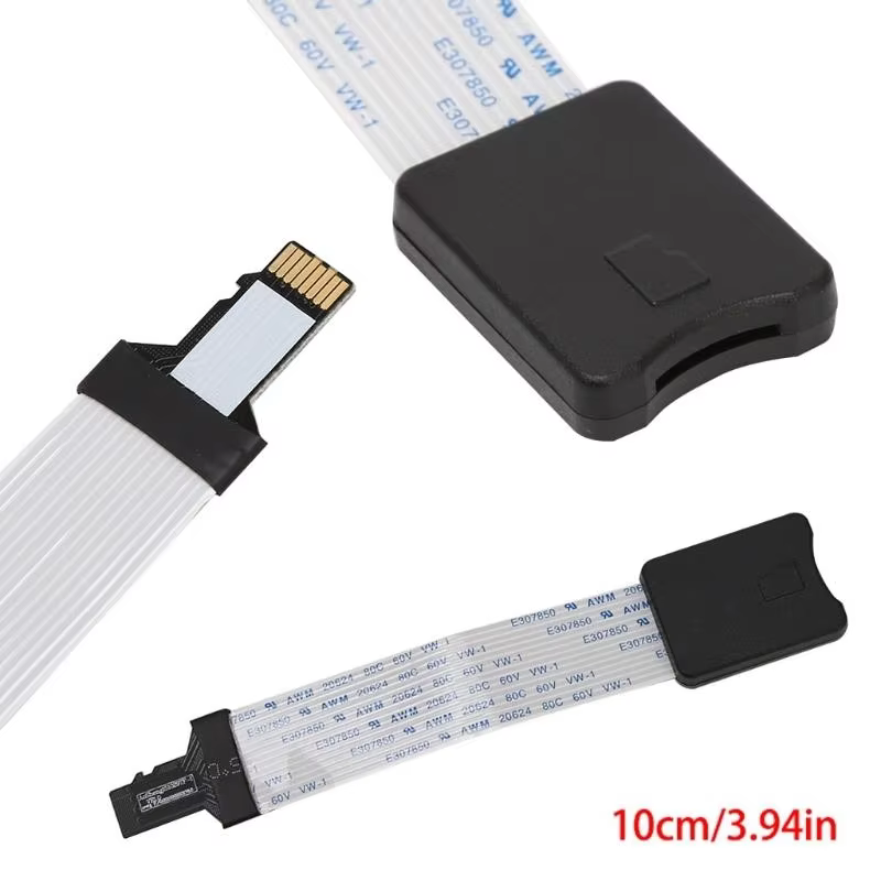 MicroSD Card Extension Cable Adapter Flexible Lengths