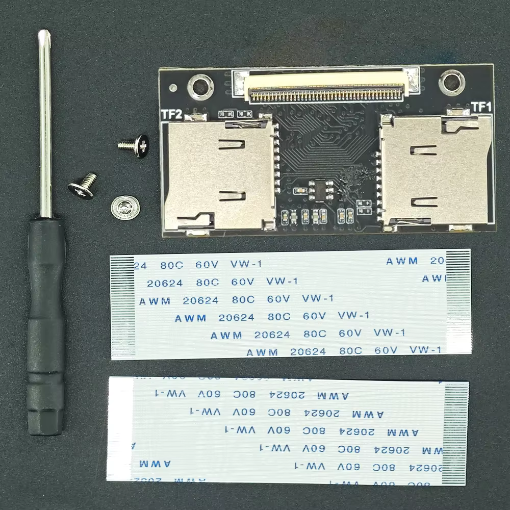 Dual TF Card Adapter for iPod Classic & Video Models