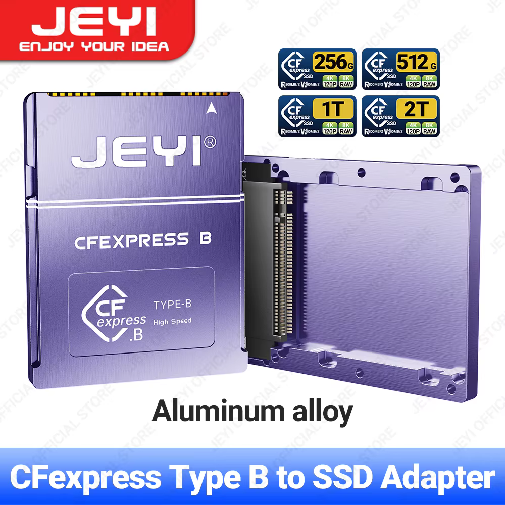 JEYI 2230 M.2 NVMe to CFexpress Type B Adapter for Cameras