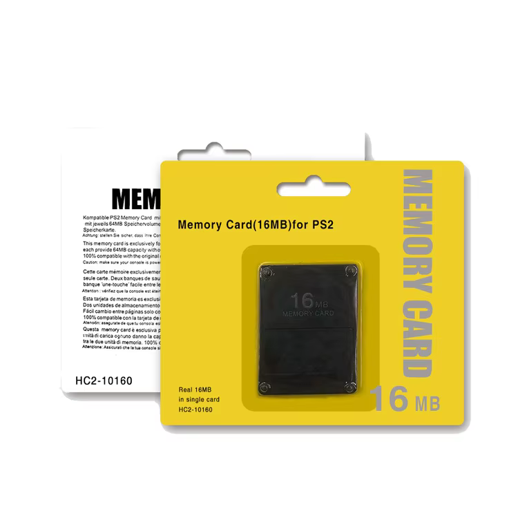 PS2 Memory Card 8MB to 128MB for PlayStation 2 Storage
