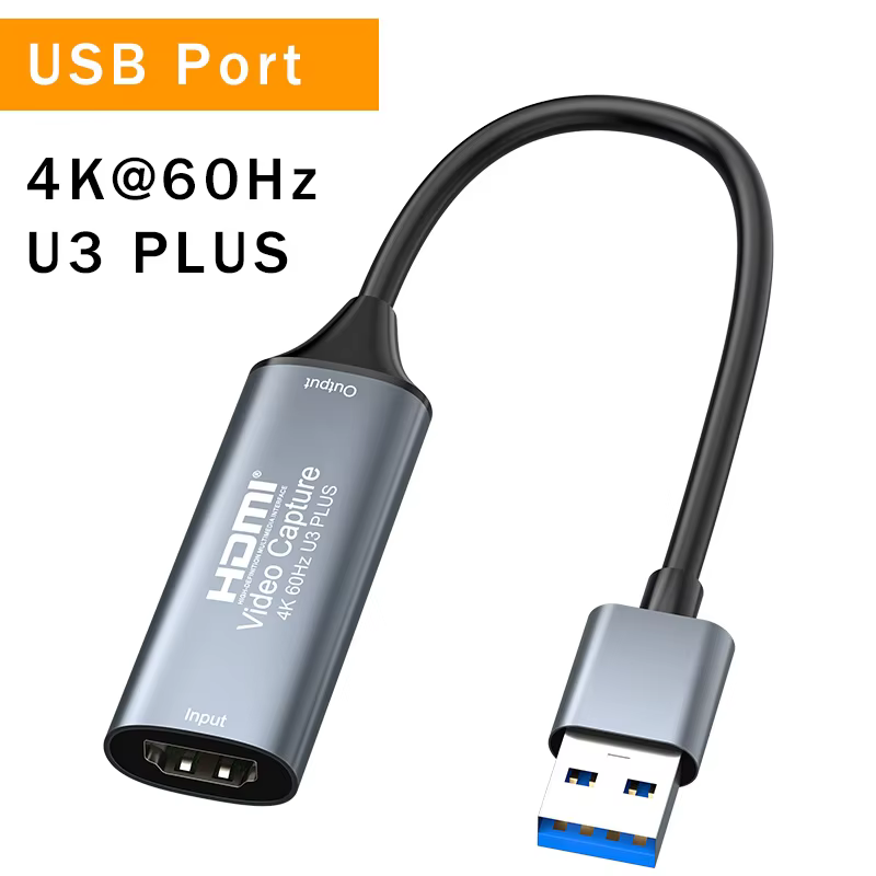 4K 60Hz HDMI Video Capture USB 3.0 Game Recorder