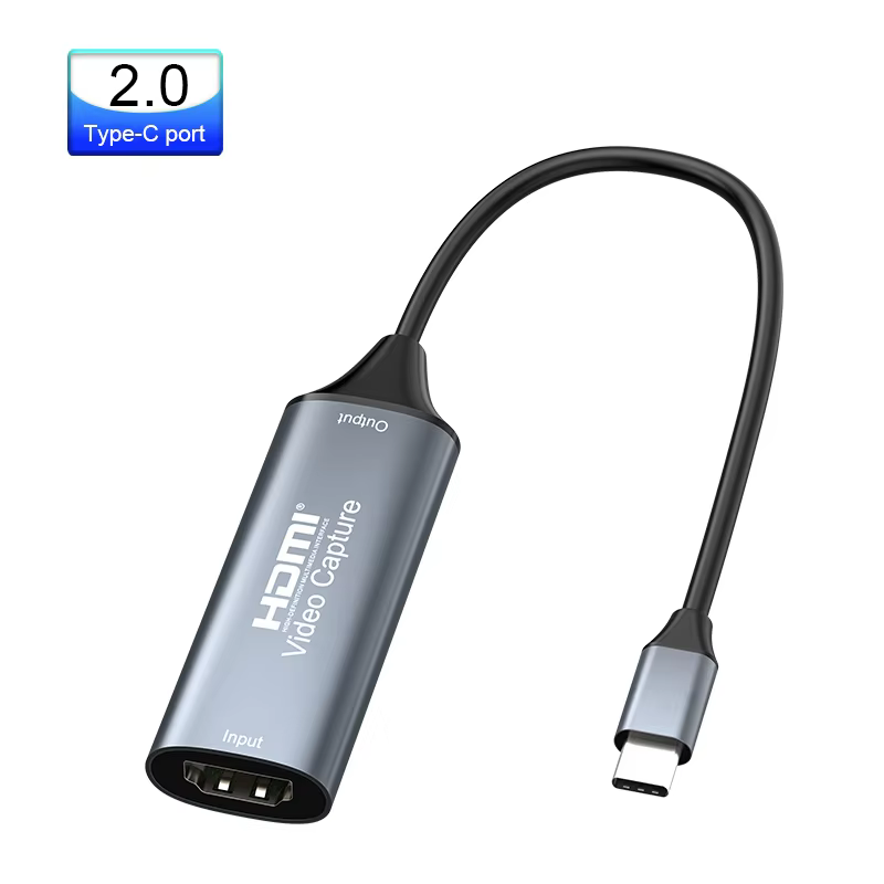USB C HDMI Video Capture Card 4K 1080p for PC Android Windows