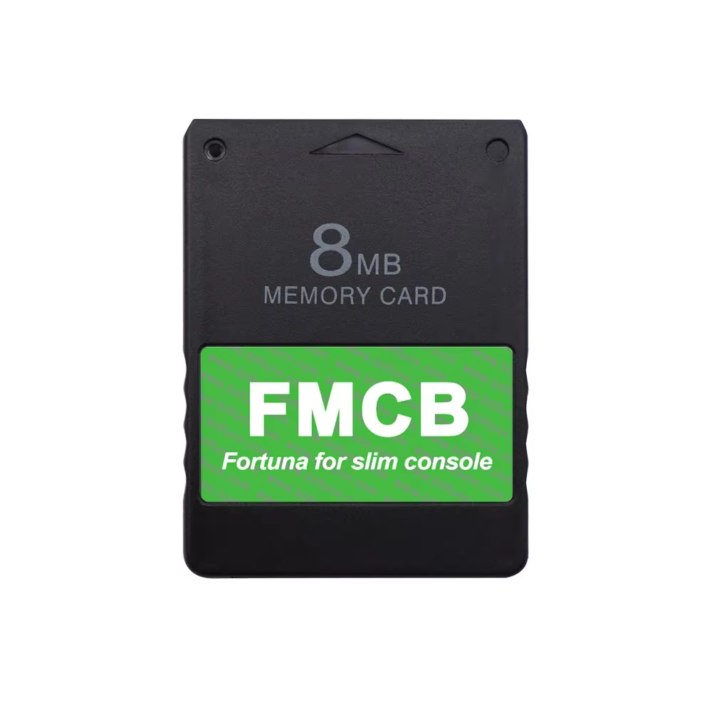 BitFunx Fortuna FMCB Memory Card for PS2 Slim Consoles