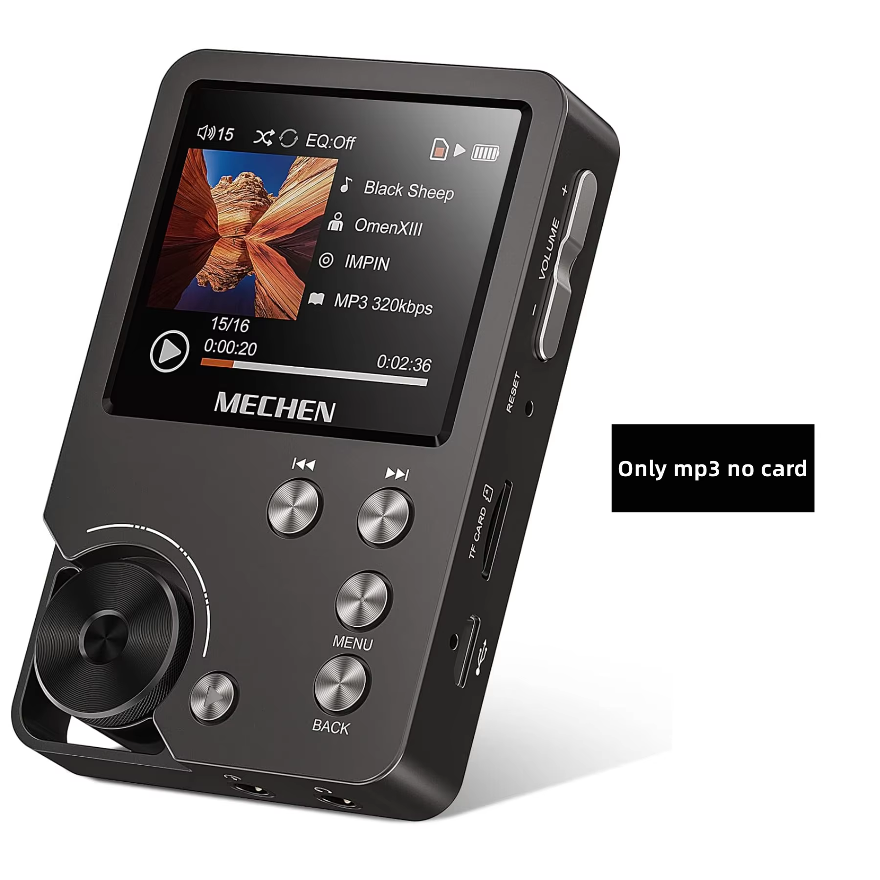MECHEN M30 HiFi Lossless MP3 Player with 64GB Card