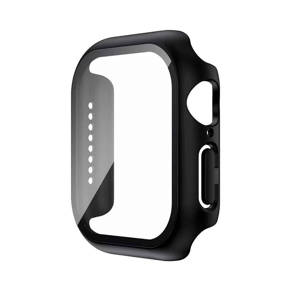 Tempered Glass Case for Apple Watch 38-46mm Series 1-11