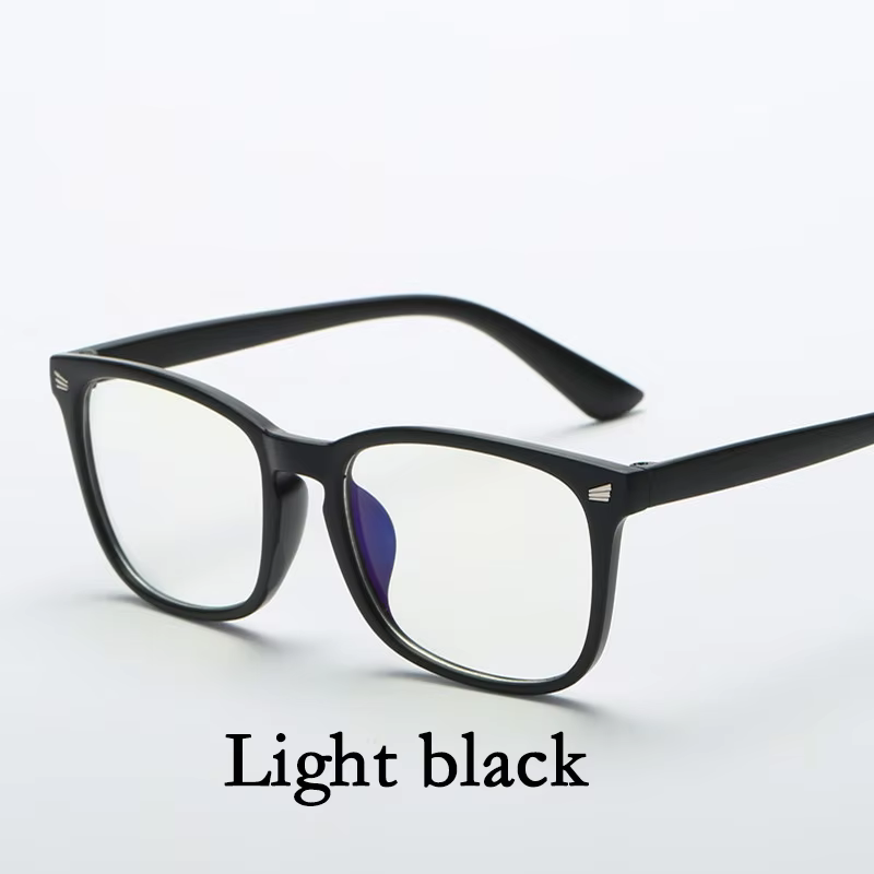Unisex Square Full Frame Blue Light Blocking Glasses