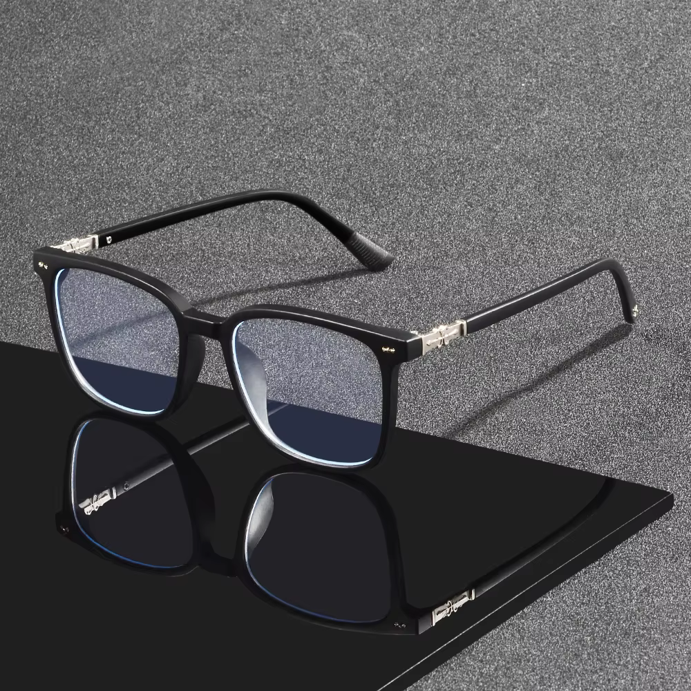 CRIXALIS Anti Blue Light Fashion Glasses Unisex Alloy Frame