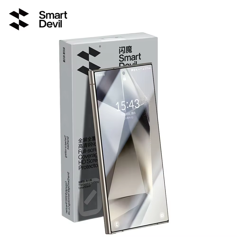 SmartDevil Full Cover Tempered Glass for Samsung S Series