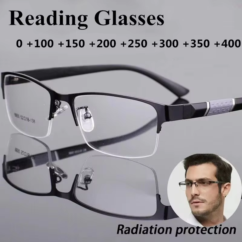 MDOD Rectangle Anti Blue Light Reading Glasses