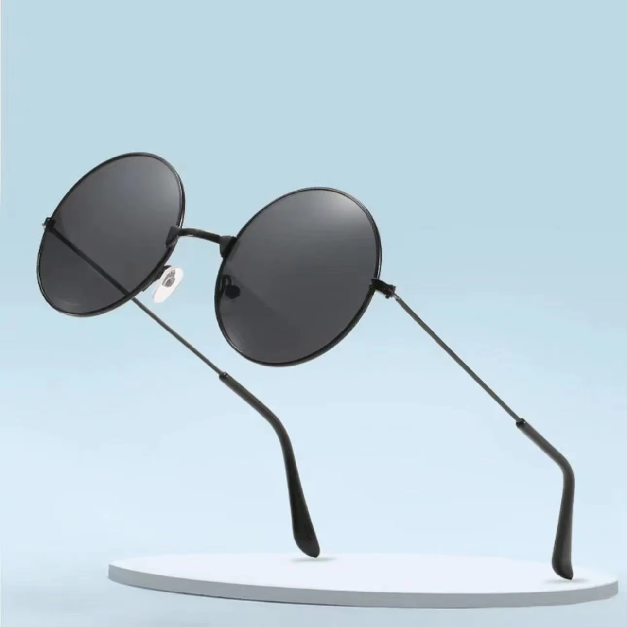 Gojo Satoru Black Metal Anime Glasses Cosplay Prop