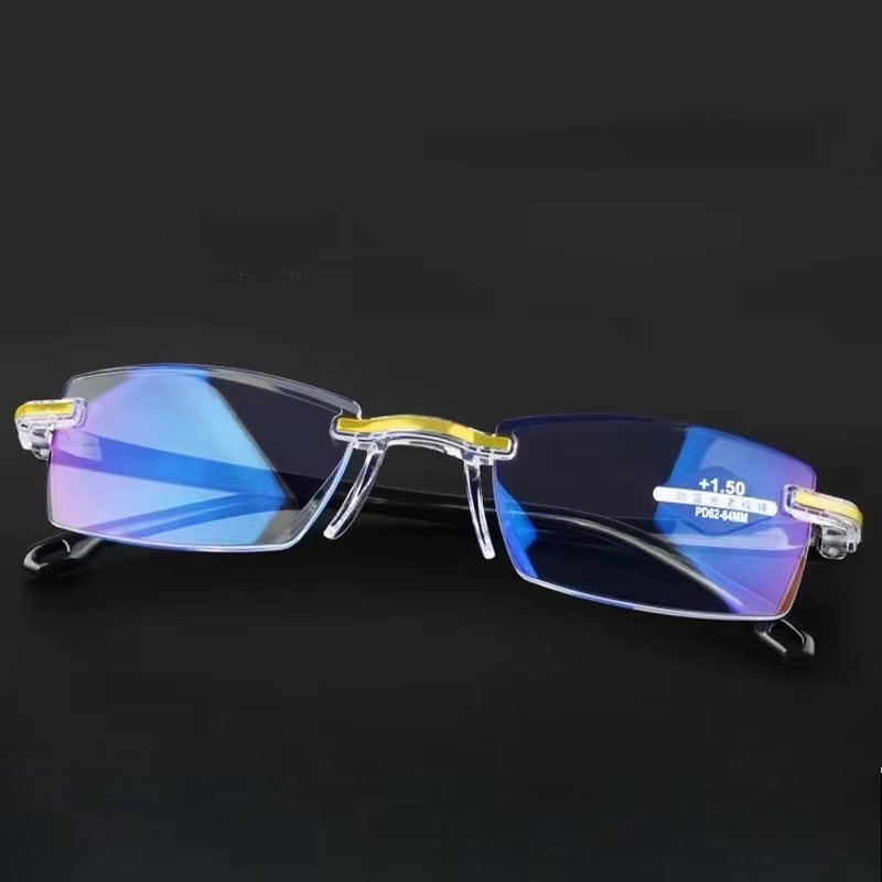 Ultralight Frameless Reading Glasses Unisex +1.0 to +4.0