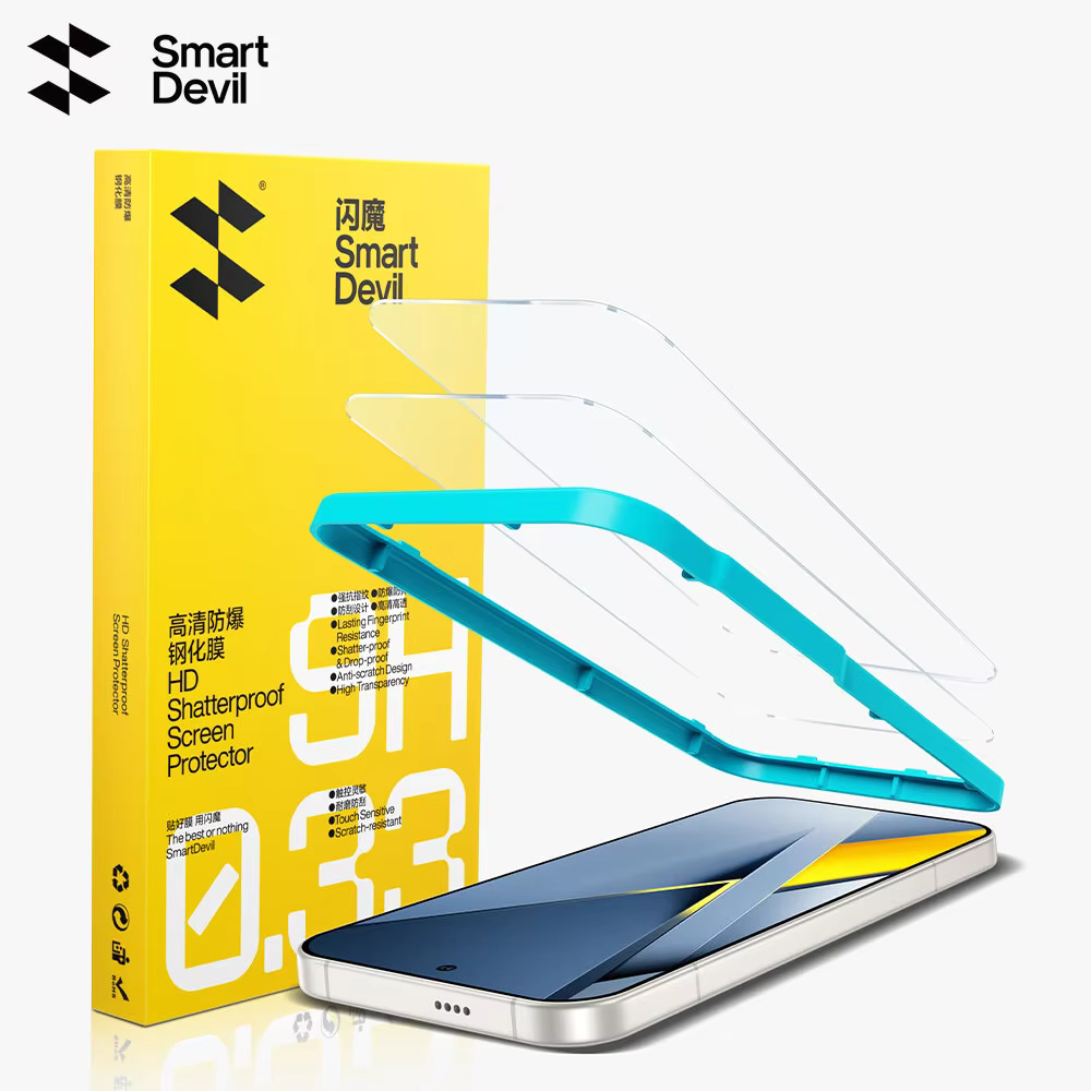 SmartDevil Tempered Glass Screen Protector for Xiaomi POCO