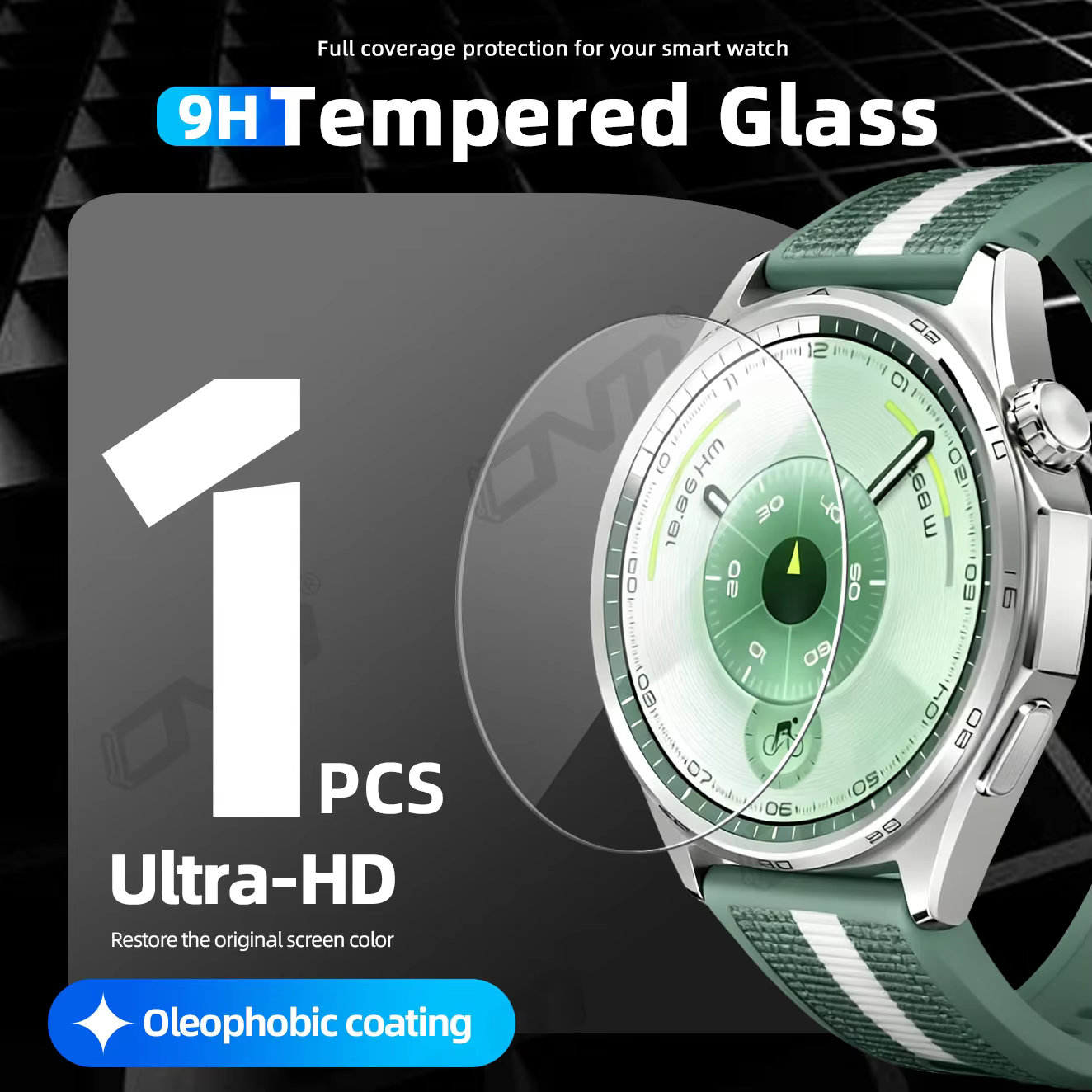 9H Tempered Glass Screen Protector for Huawei Watch GT 6