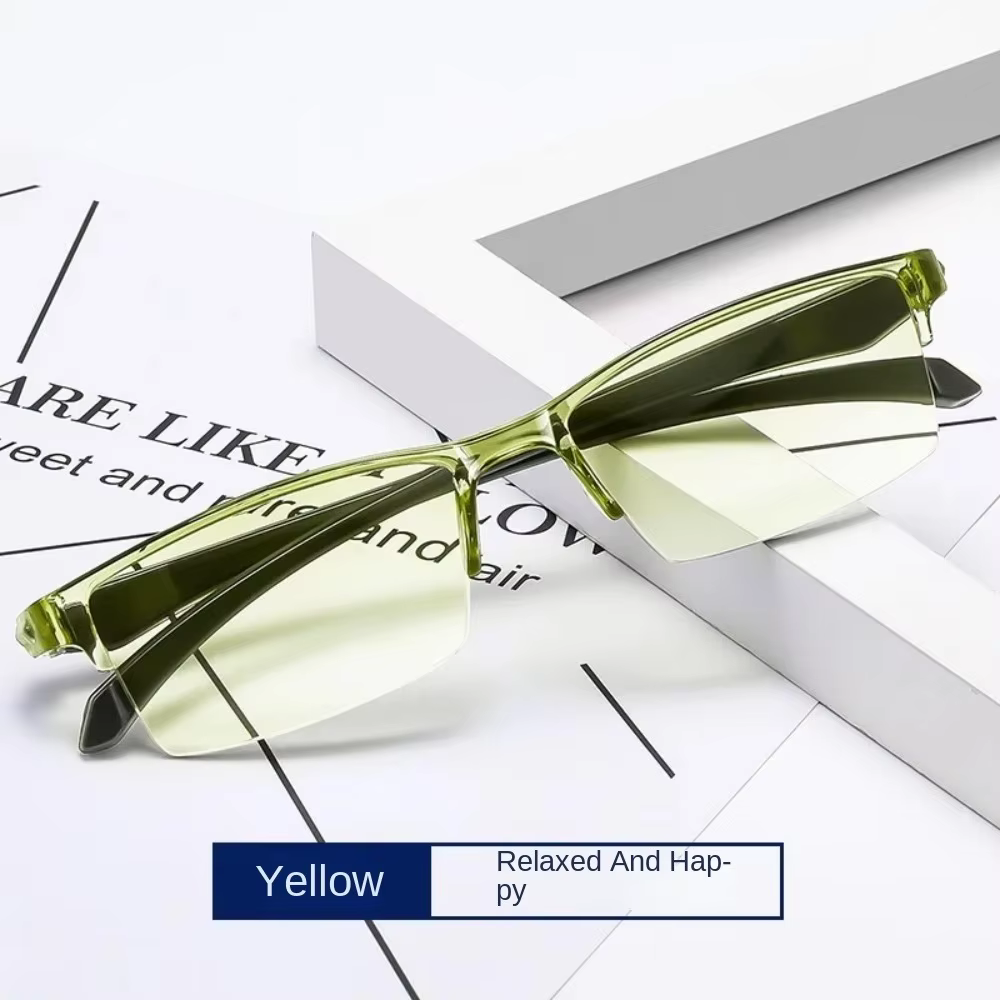 Smart Auto Zoom Anti-Blue Light Reading Glasses Unisex